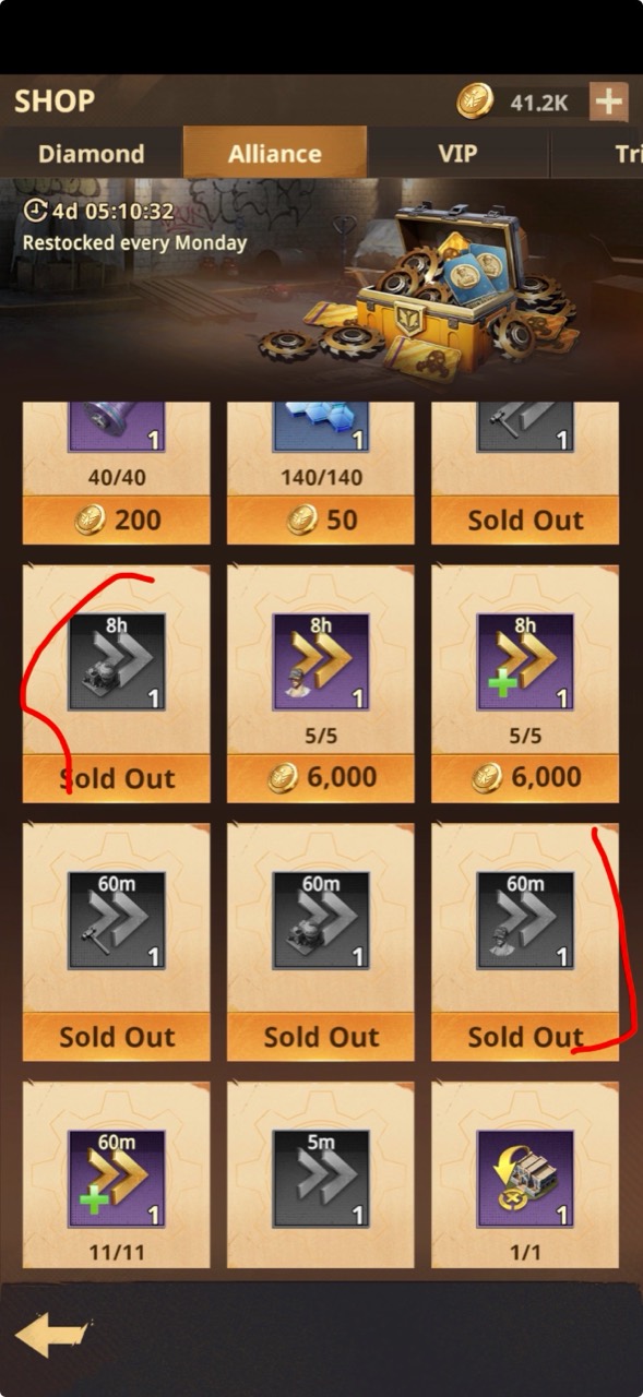 Alliance Shop research speedups to buy for Tech Day